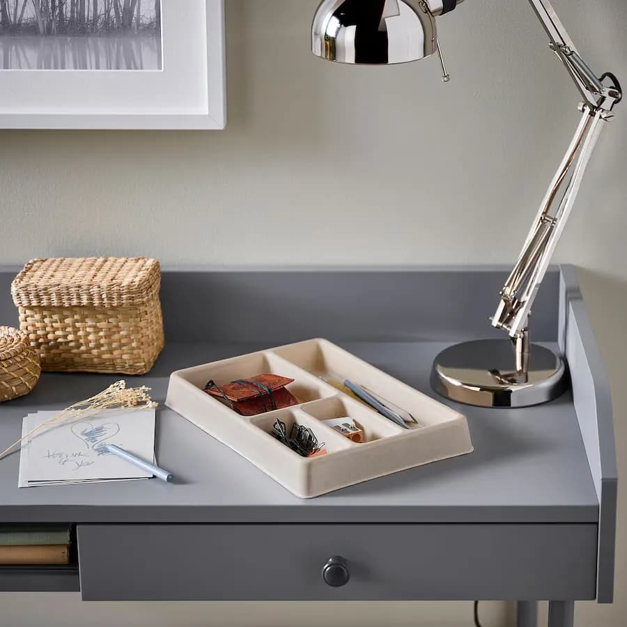 نظم دهنده کابل برای کشو ایکیا HONSNAT رنگ طبیعی، 29×21 سانتیمتر — تصویر ۱۲
