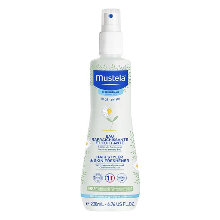 حالت دهنده مو و خوشبو کننده پوست کودک موستلا Mustela (اورجینال) — تصویر ۲