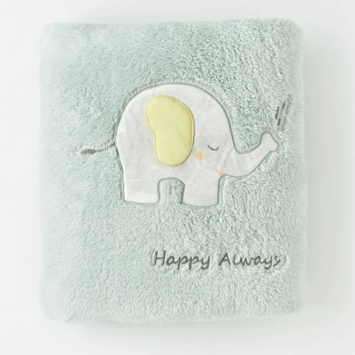 پتو نوزادی bi baby مدل Happy Always سایز 100×90