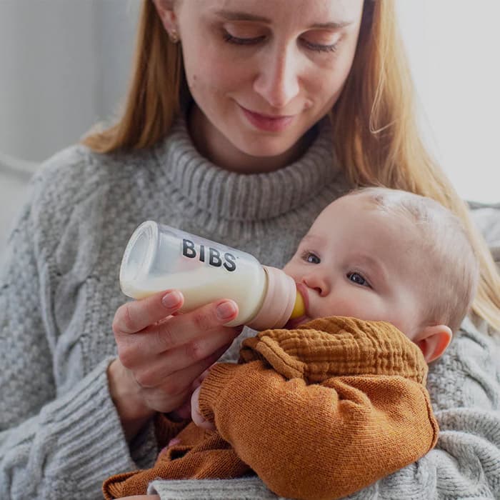 شیشه شیر پیرکس 110 میل بیبس BIBS رنگ Ivory (اورجینال) — تصویر ۴
