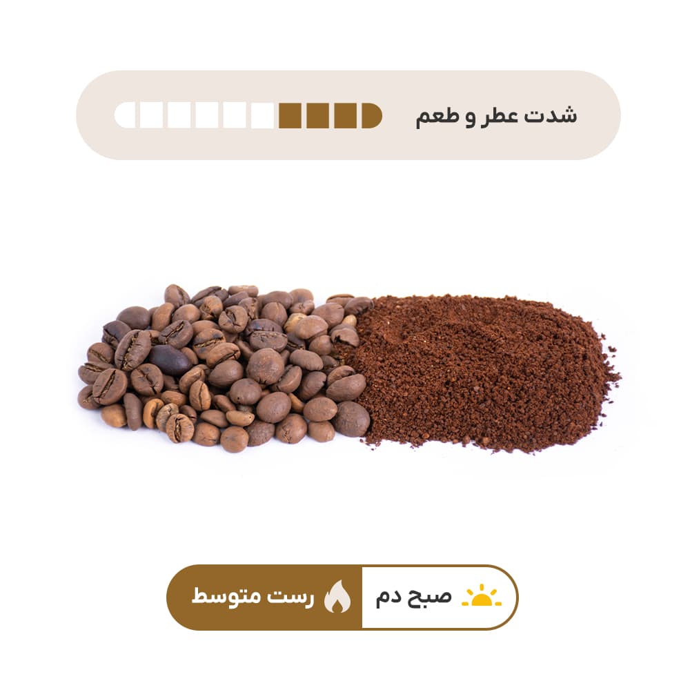 قهوه ترکیبی سحر 100% روبوستا اقتصادی