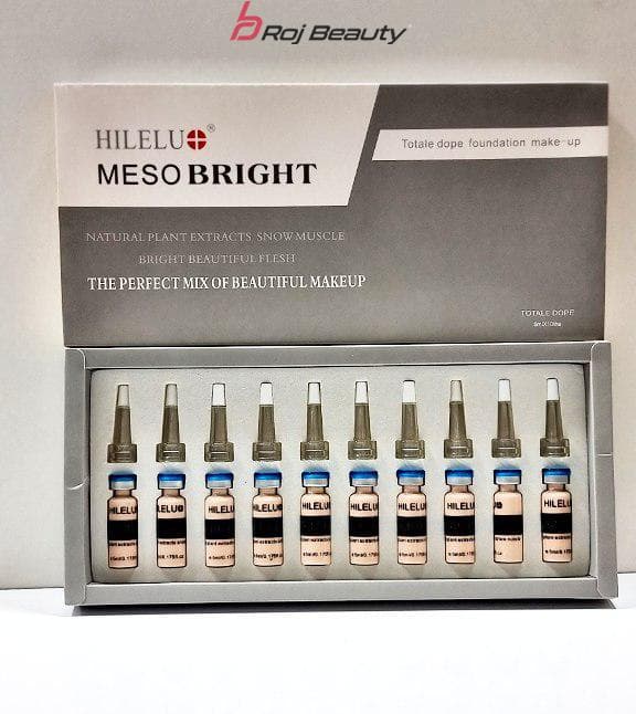 کوکتل کرم پودر دائم مزوبرایت HILELU MESO BRIGHT: — تصویر ۵