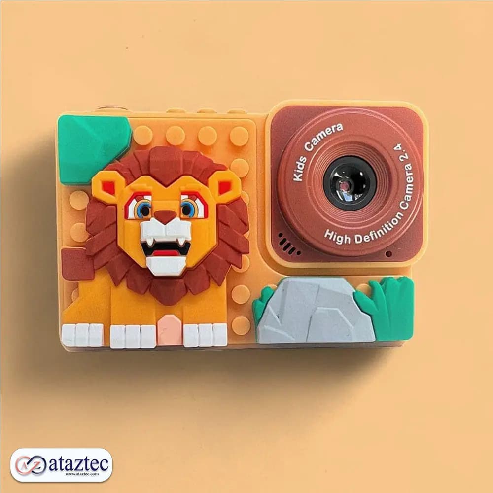 دوربین دیجیتال کودک طرح لگو | مدل L9 | پازلی با کیفیت تصویر HD — تصویر ۵