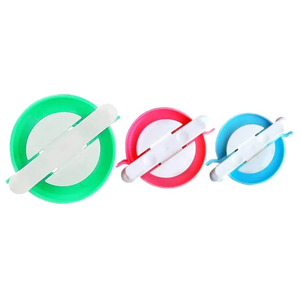 پک دستگاه منگوله ساز (پوم پوم ساز) 3 سایز — تصویر ۲