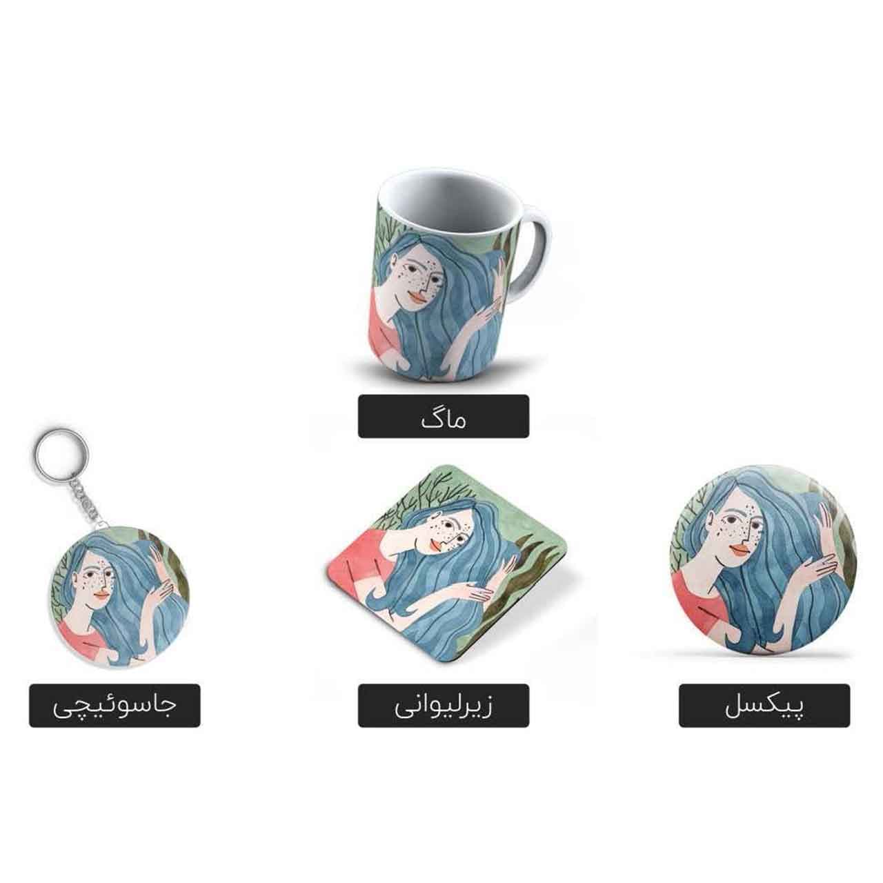 ست اکسسوری نماد ماه بهمن