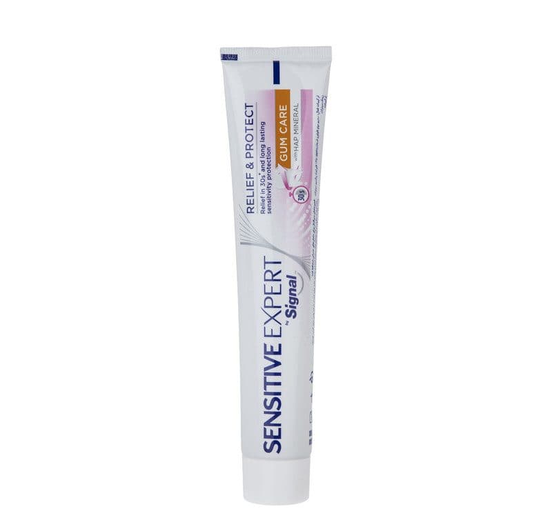 خمیر دندان ضد حساسیت سیگنال مدل Gum Care وزن 100 میلی لیتر — تصویر ۵