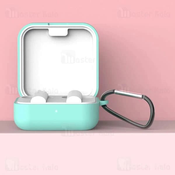 کاور محافظ سیلیکونی هندزفری Xiaomi Air 2 SE / Mi True Wireless Earphone 2 Basic Case دارای قلاب آویز — تصویر ۱۲
