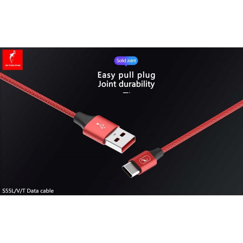 کابل USB-C اسکای دلفین S55T — تصویر ۶