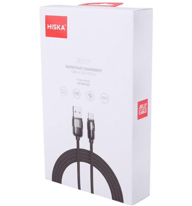 کابل تبدیل USB به USB-C هیسکا مدل LX-901AC طول 1 متر — تصویر ۶