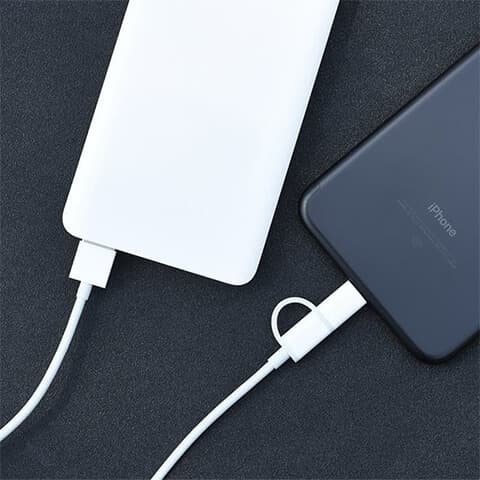 کابل zmi تبدیل USB به lighting/microUSB مدل AL801 — تصویر ۹