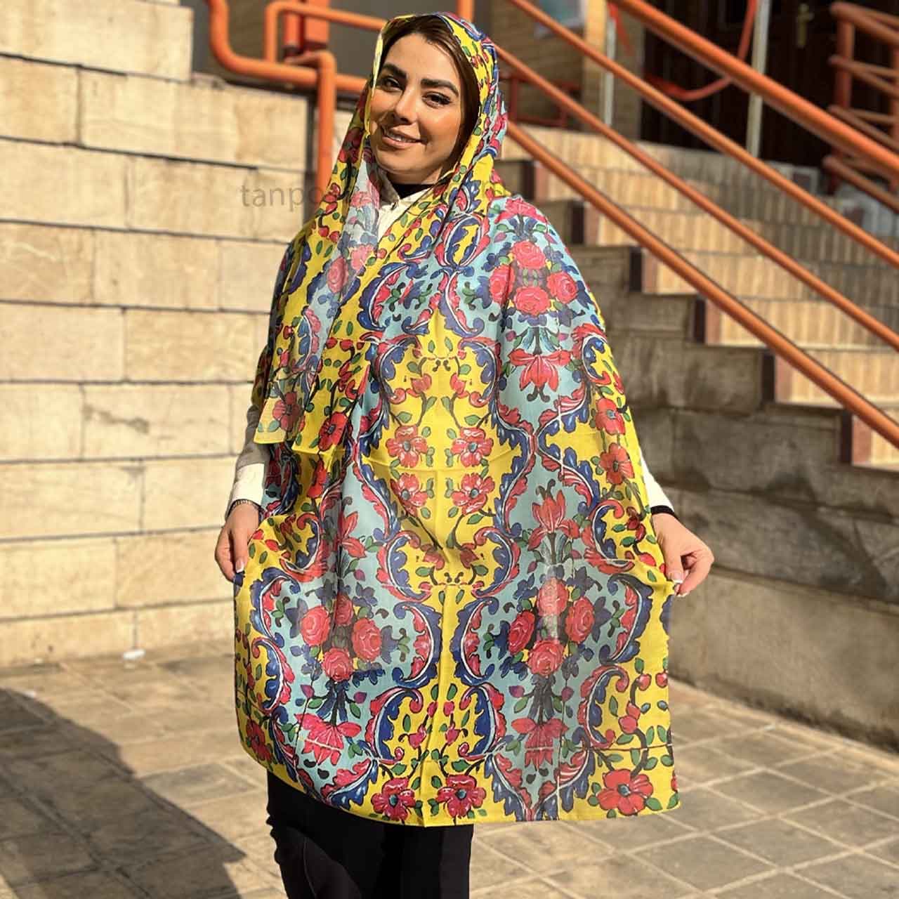 شال نخی زنانه کد 15 — تصویر ۸