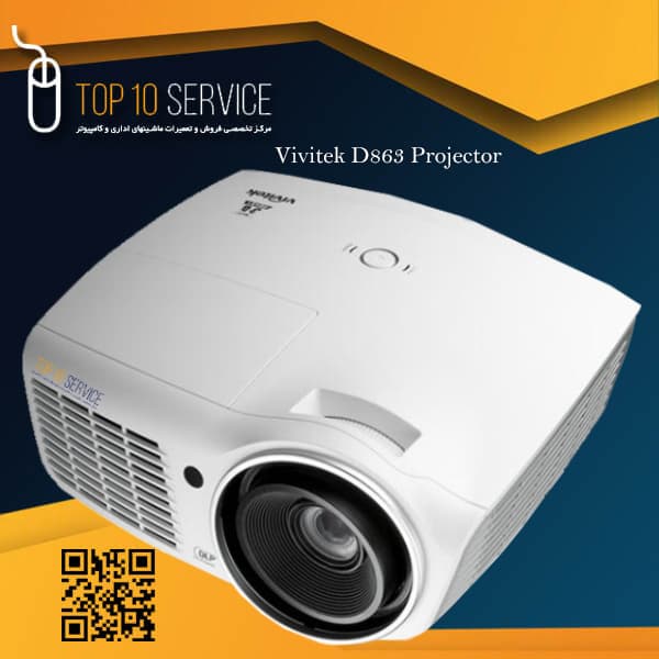 ويدئو پروژکتور ويويتک Vivitek D863 استوک — تصویر ۵