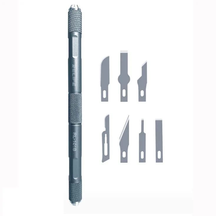 ست کاتر قلمی و تیغ تعویض آیسی RELIFE مدل RL-101B — تصویر ۱۰