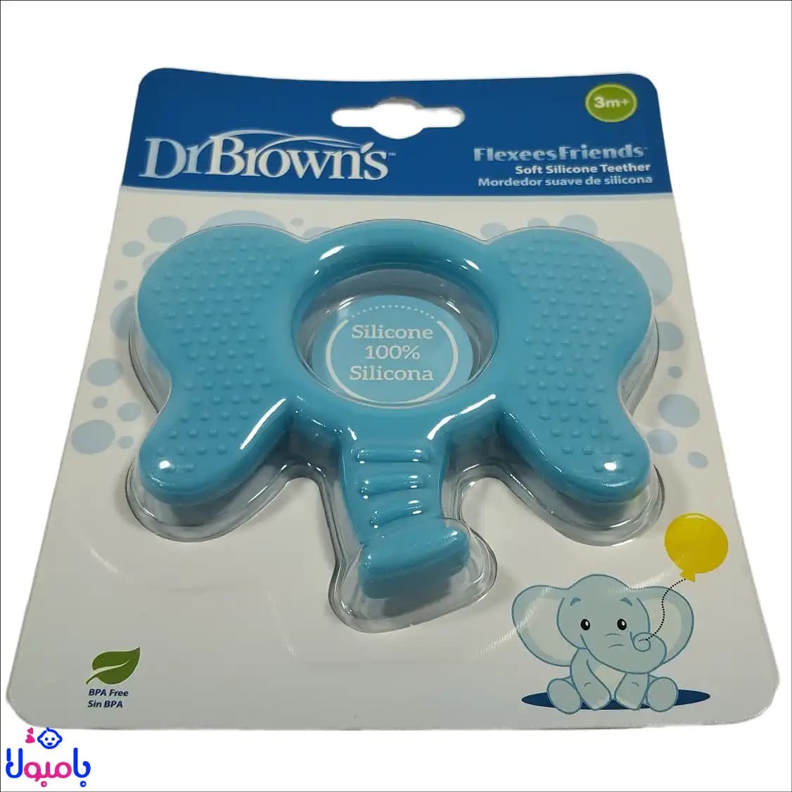 دندانگیر سیلیکونی طرح فیل دکتر برونز (Dr. Brown’s) — تصویر ۱۲