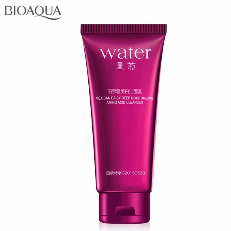 فوم شستشوی گل داوودی آبرسان و مرطوب کننده ی صورت بیواکوا BIOAQUA — تصویر ۵