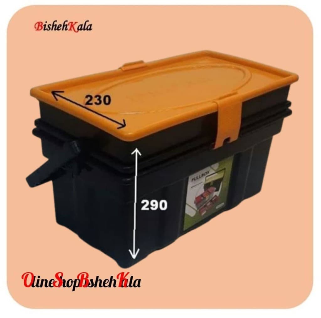 جعبه ابزار سه طبقه مخصوص نصاب کابینت کد(19) — تصویر ۲