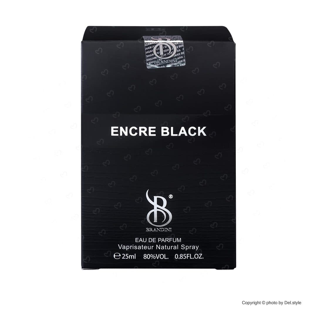 عطر جیبی مردانه برندینی مدل Encre black حجم 25 میلی لیتر — تصویر ۵
