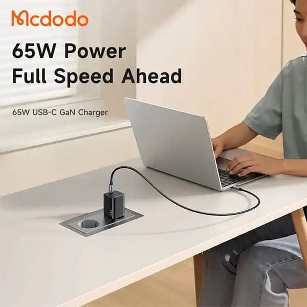 شارژر 65 وات تایپ سی مکدودو Mcdodo Gan CH-048 — تصویر ۹