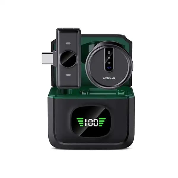 میکروفن یقه ای گرین لاین مدل GM-88x با درگاه اتصال تایپ سی — تصویر ۵