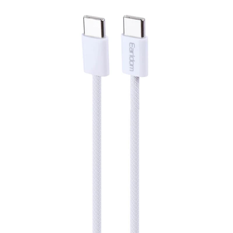 کابل دو سر تایپ سی فست شارژ 60 وات ارلدام EC-202C-C طول 1 متر — تصویر ۱۰