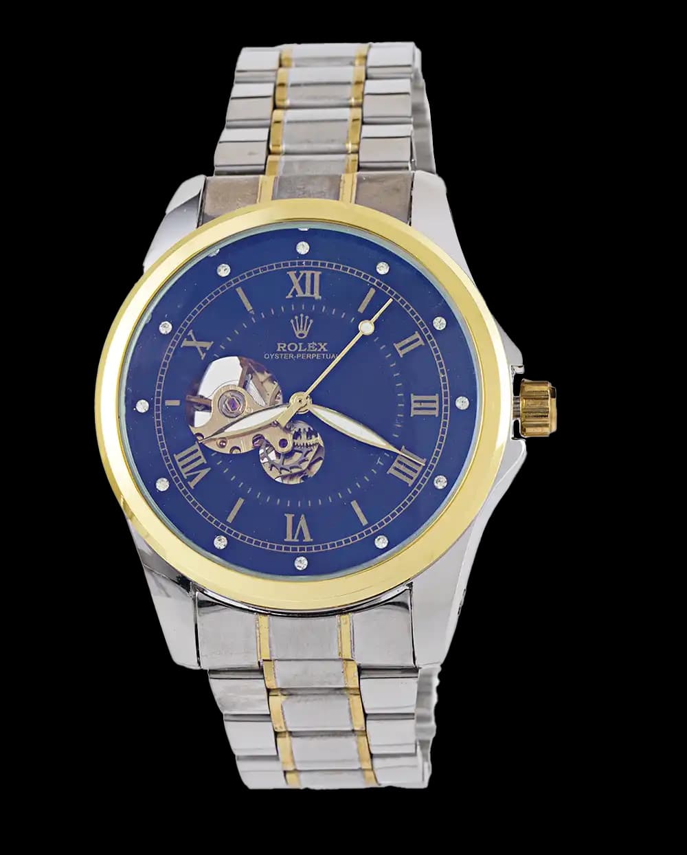 ساعت مچی مردانه اتوماتیک رولکس ROLEX طرح اسکلتون مدل 1392 — تصویر ۲
