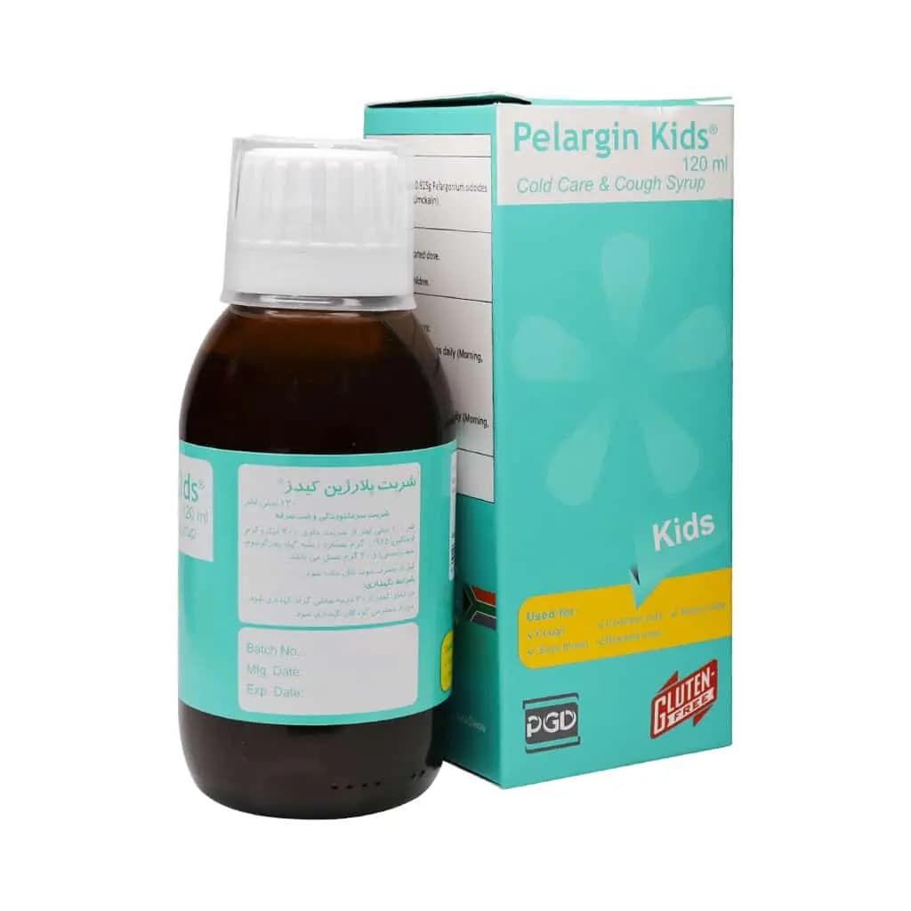 شربت پلارژین کیدز حجم 120 میلی لیتر — تصویر ۲