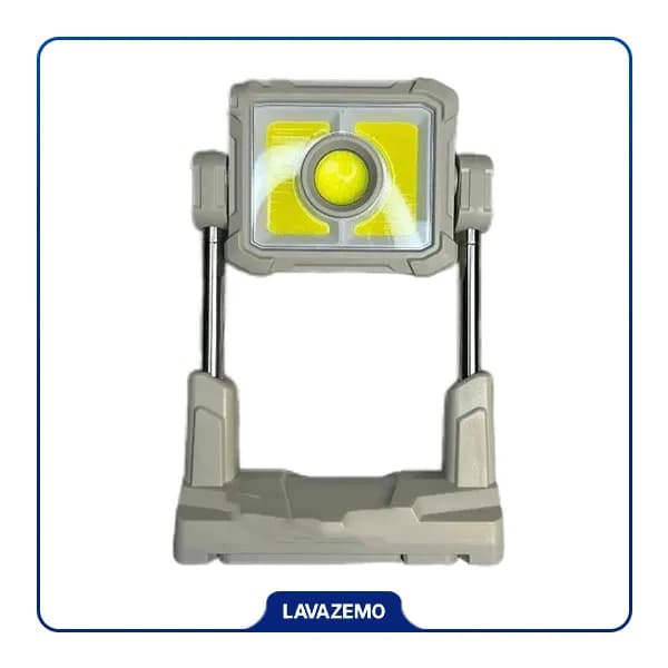 پروژکتور شارژی خورشیدی تلسکوپی مدل XH-018 پایهدار — تصویر ۱۰