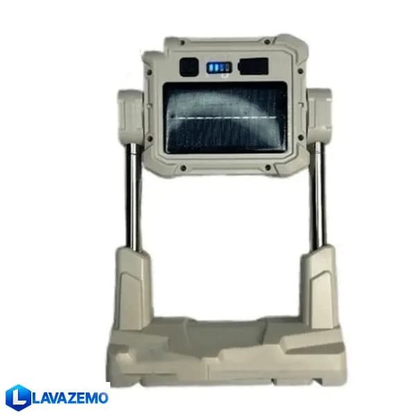 پروژکتور شارژی خورشیدی تلسکوپی مدل XH-018 پایهدار — تصویر ۳
