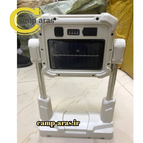 پروژکتور شارژی خورشیدی تلسکوپی مدل XH-018 پایهدار — تصویر ۷