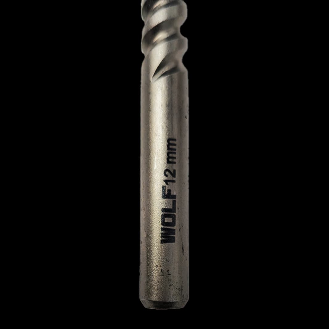 مته سرامیکی نیزه ای تخصصی سایز 10 WOLF — تصویر ۶