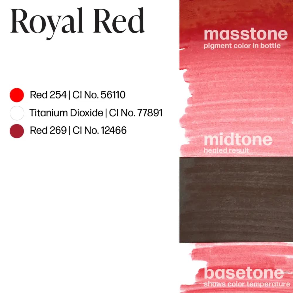 رنگ پرما بلند رویال رد Perma Blend Royal Red — تصویر ۴