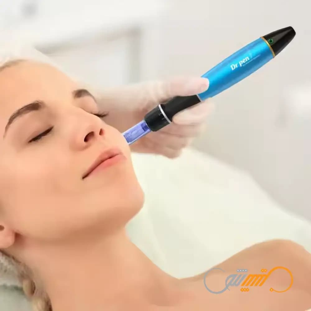 دستگاه میکرونیدلینگ دکتر پن A1W دهانه فلزی شیاردار — تصویر ۵