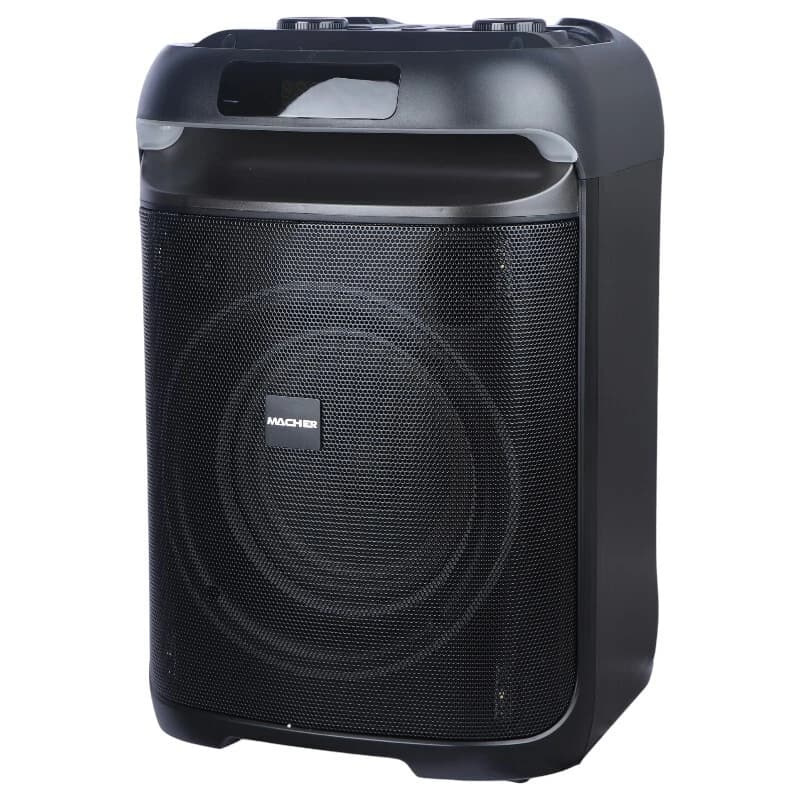 اسپیکر بلوتوثی مچر MR-880 + میکروفون و ریموت کنترل — تصویر ۸