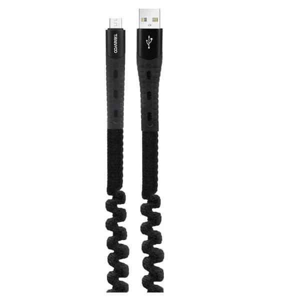 کابل تبدیل USB به MicroUsb ترانیو مدل T-X18V طول 1متر — تصویر ۳