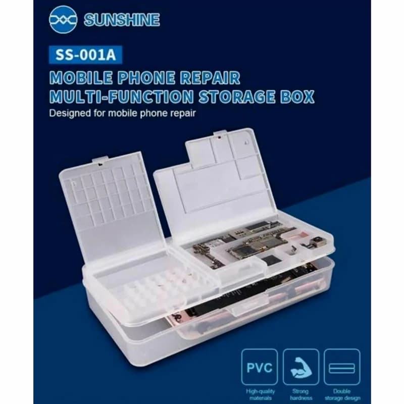 جعبه ابزار ارگانایزر سانشاین Sunshine SS-001A قفل پلاستیکی — تصویر ۷