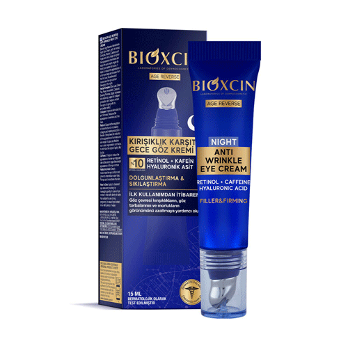 کرم ضد چین و چروک شبانه دور چشم بیوکسین حجم 15 میل Bioxcin Age EYE CREAM Night — تصویر ۳