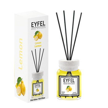 خوشبو کننده هوا ایفل اصل eyfel Reed Diffuser با رایحه لیمو120میل