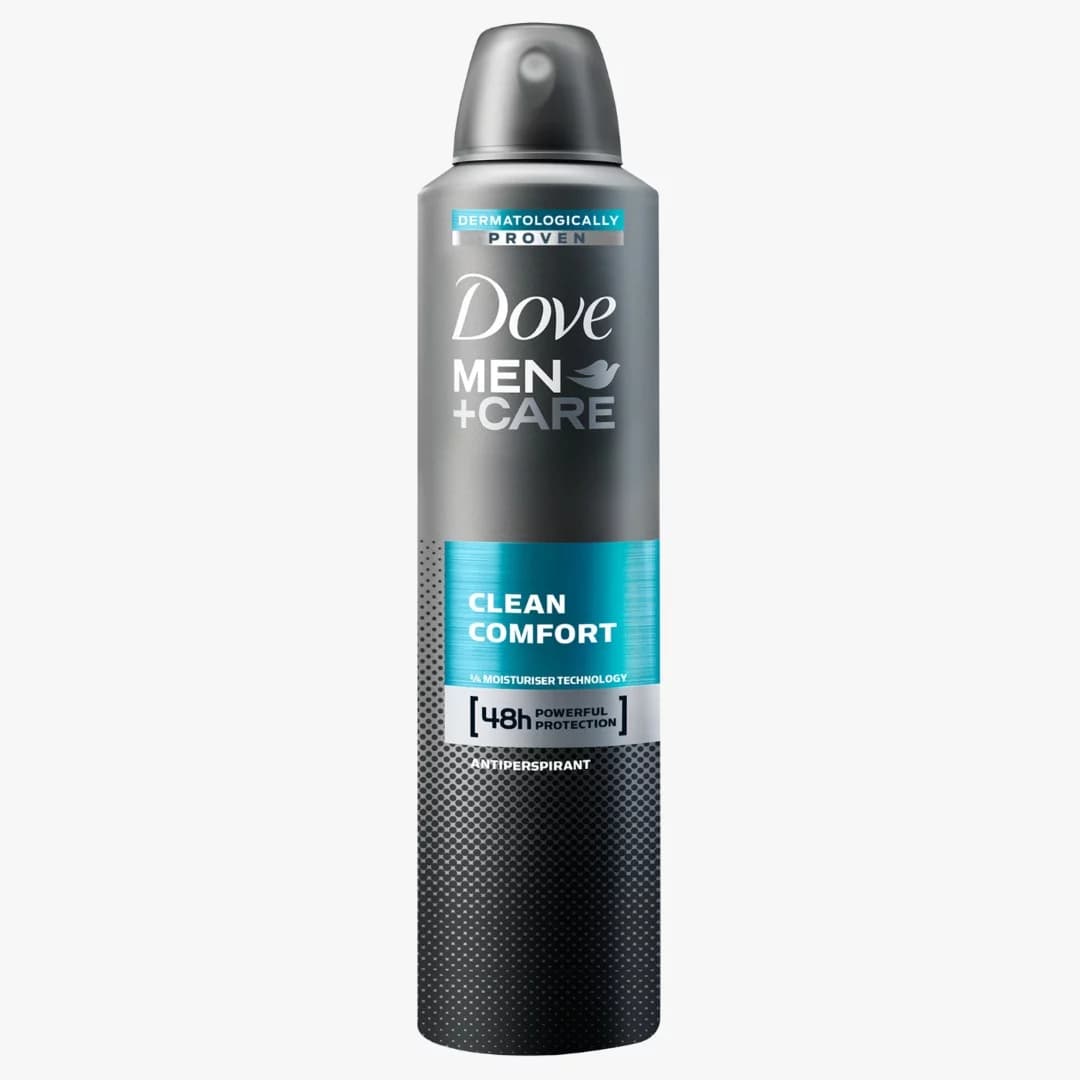 اسپری ضدتعریق مردانه داو مدل Clean Comfort حجم 250 میل
