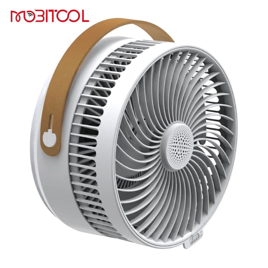 پنکه شارژی ایستاده تاشو 8 اینچی گرین لاین Green Lion Rovio 8″ Folding Fan — تصویر ۳