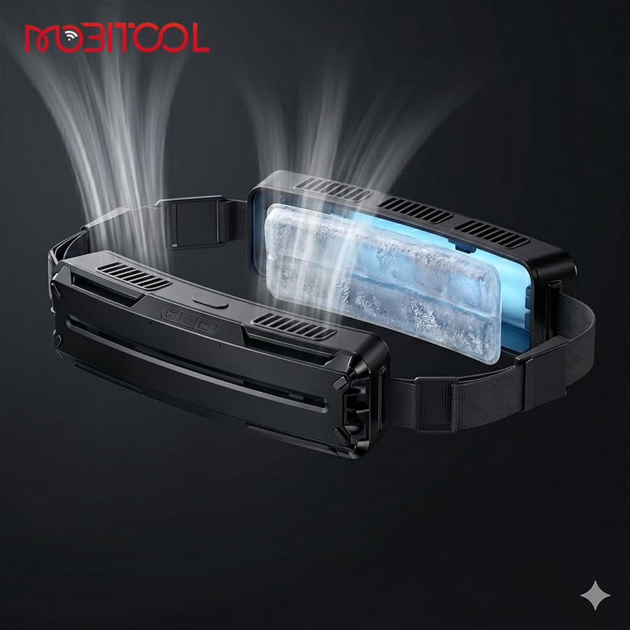 پنکه خنک کننده کمری پرودو Porodo Chillo Frost Ice Cooling Waist Fan PDLFSTWTF79 — تصویر ۴