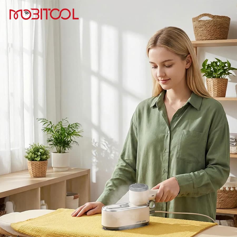اتو بخار و پرزگیر گرین لاین Green Lion 3 IN 1 Steamer Dry Iron, Steamer, Lint Remover — تصویر ۹