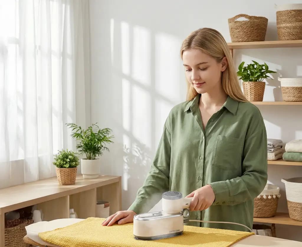 اتو بخار و پرزگیر گرین لاین Green Lion 3 IN 1 Steamer Dry Iron, Steamer, Lint Remover — تصویر ۱۲