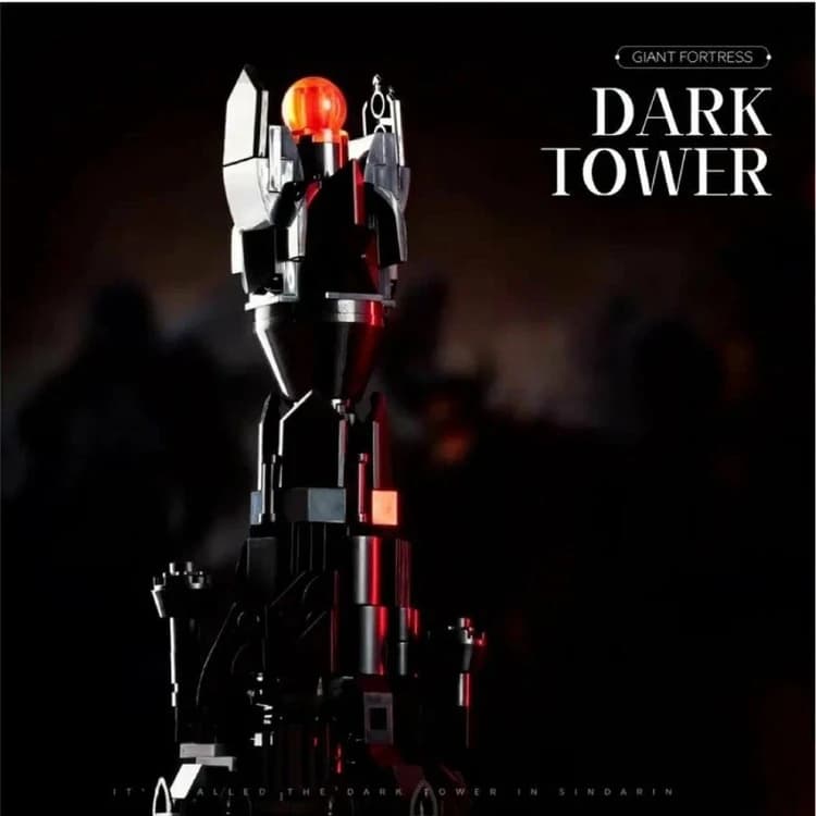 لگو برج تاریکی ارباب حلقه ها 659 قطعه مدل Dark Tower 070 — تصویر ۱۰