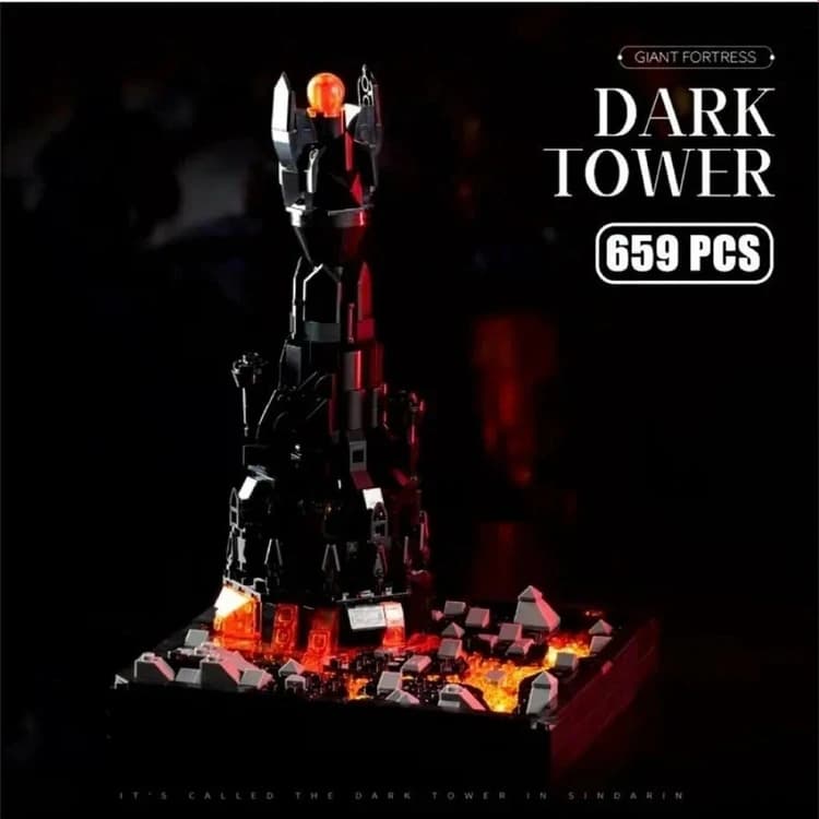 لگو برج تاریکی ارباب حلقه ها 659 قطعه مدل Dark Tower 070 — تصویر ۵