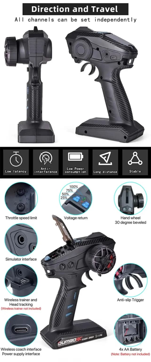 ماشین کنترلی آفرود طرح جیپ وینچ دار مدل Jeep HB 1014-2 — تصویر ۱۱