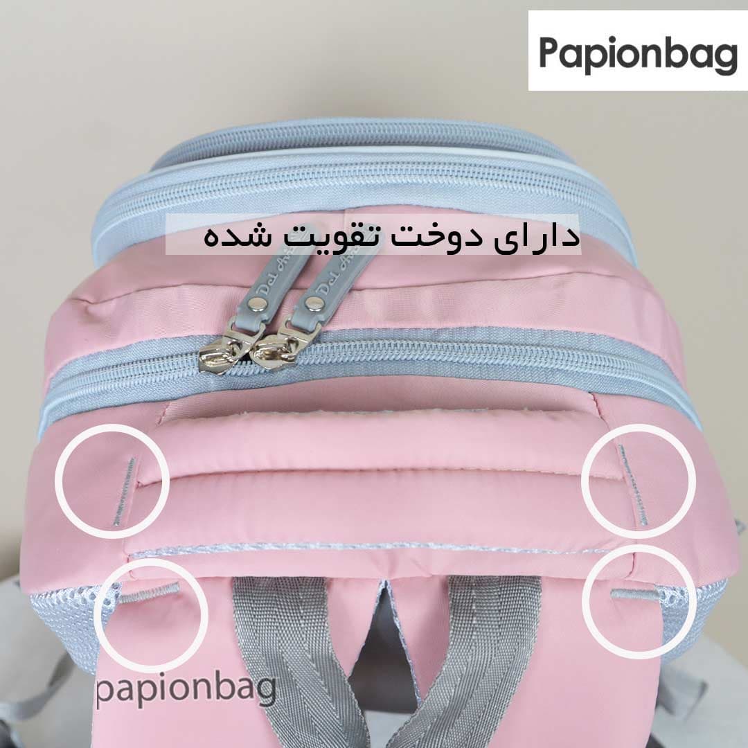 کوله پشتی دخترانه کرومی کد1199 — تصویر ۷