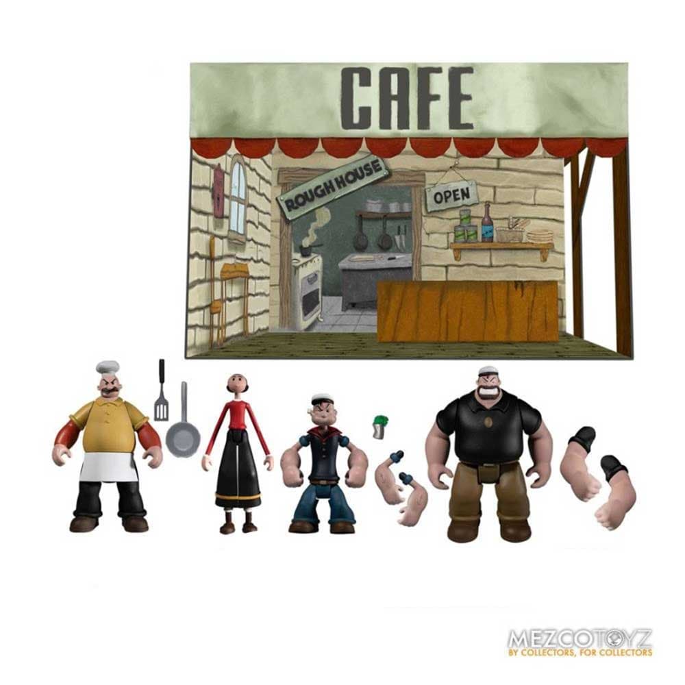 فیگور ملوان زبل Popeye مجموعه 4 عددی غیراصل — تصویر ۲