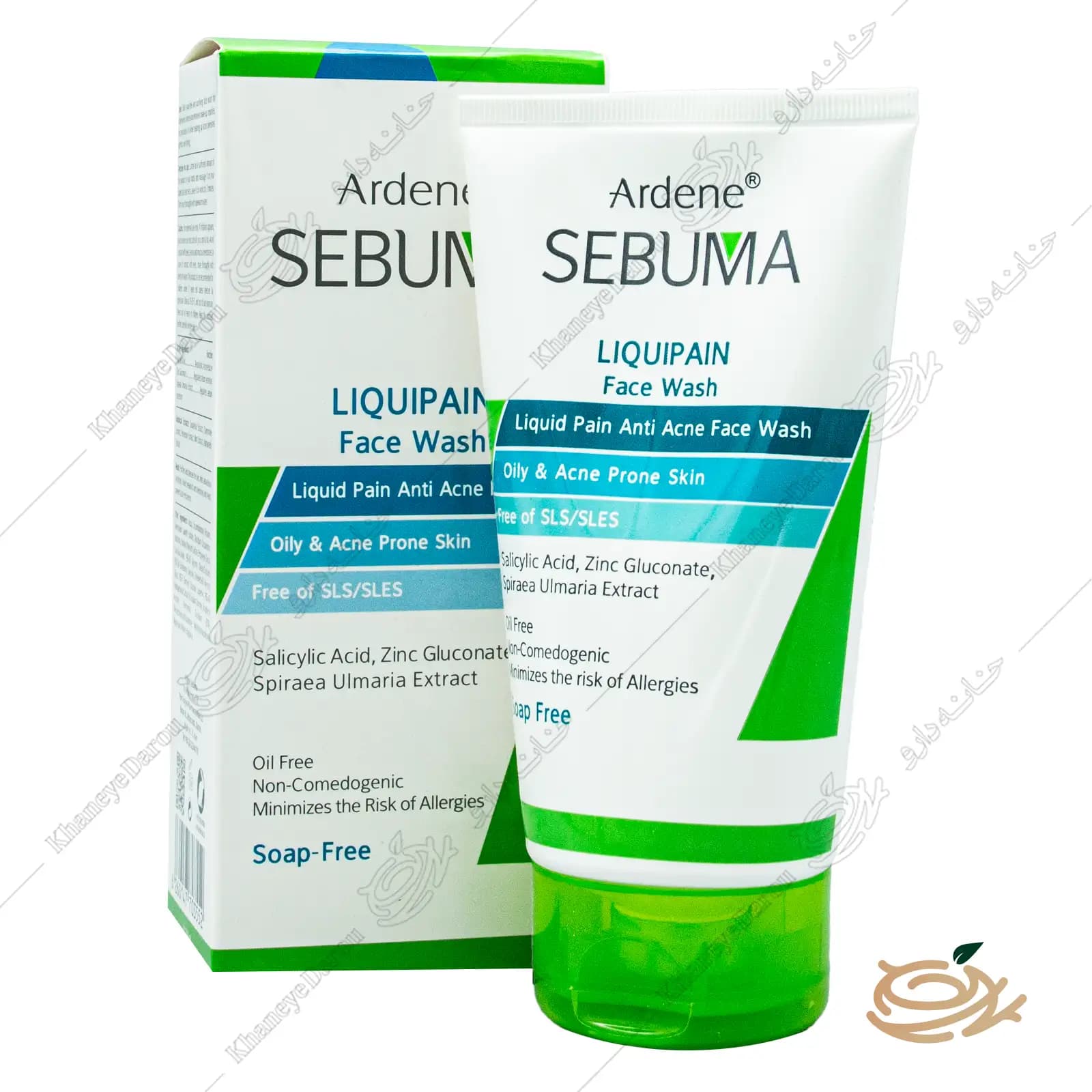 مایع شوینده غیرصابونی صورت سبوما آردن مناسب پوست چرب — تصویر ۷