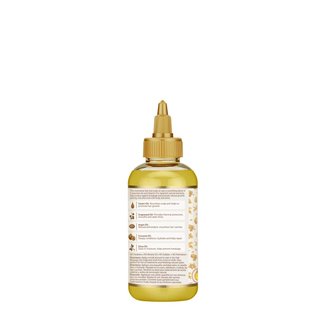 روغن محافظ و مراقبتی آفریکن پراید (اصل) – African Pride Moisture Miracle 5 Essential Oils — تصویر ۸