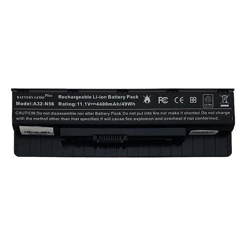 باتری لپ تاپ ایسوس Battery Laptop Asus N56-6Cell Gimo Plus — تصویر ۱۰
